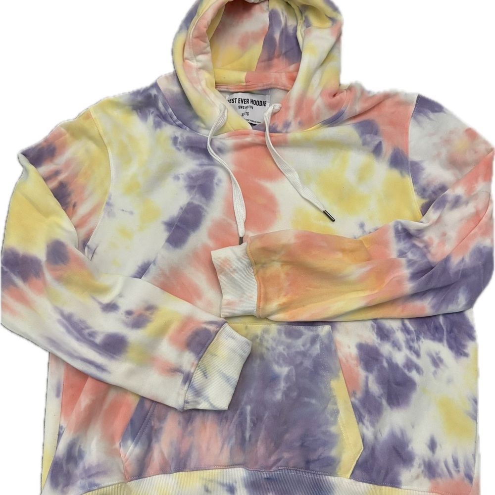 Streetwear Society Best Ever Hoodie Tie-Dye Sweatshirt